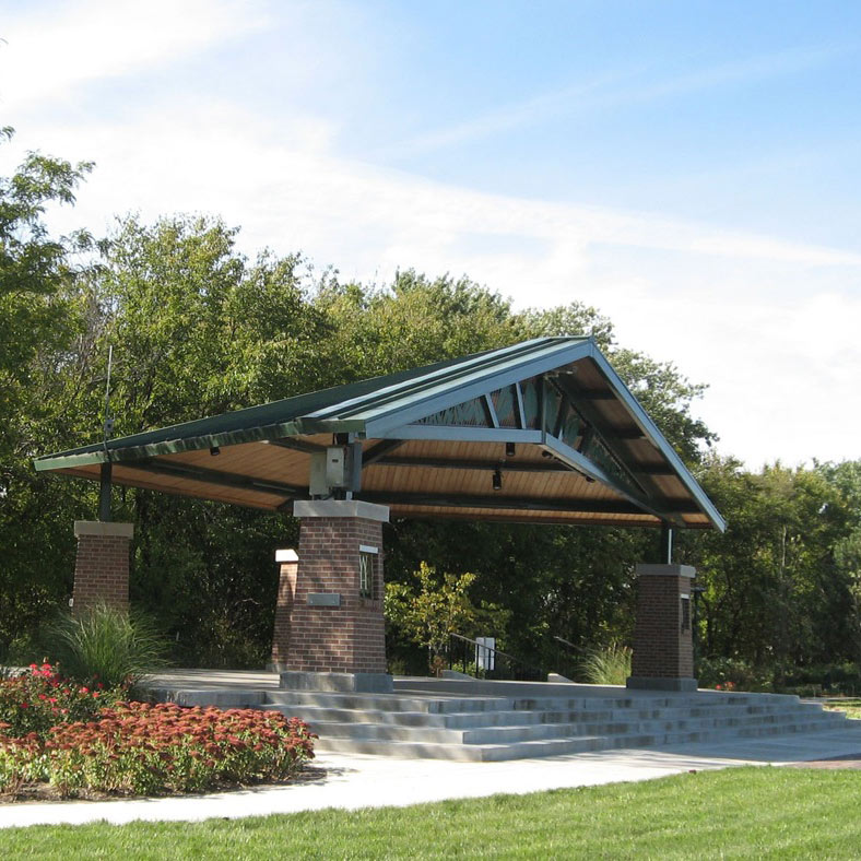 a park pavilion